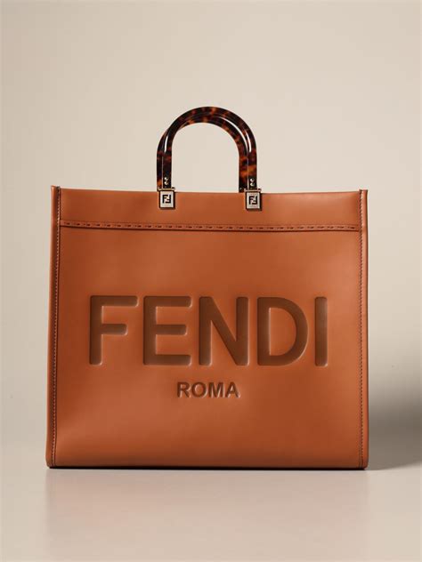 fendi large tote bag|fendi bag price.